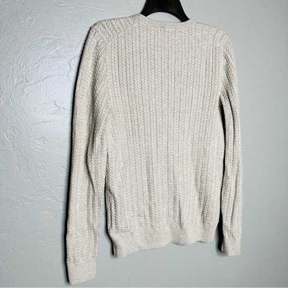 J.Lindeberg Crew Neck Herringbone Sweater - Picture 4 of 5